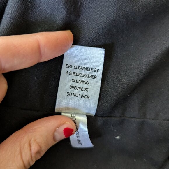 Black versatile leather jacket, size S - Glassons - Picture 10 of 11